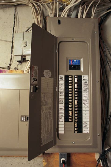 100 amp electrical breaker box cover|200 amp panel with breakers.